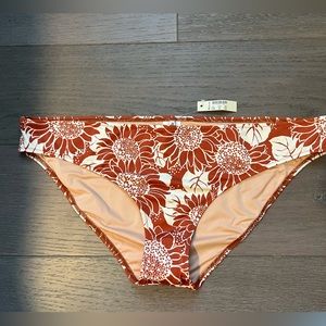 Madewell sunflower swim bottoms